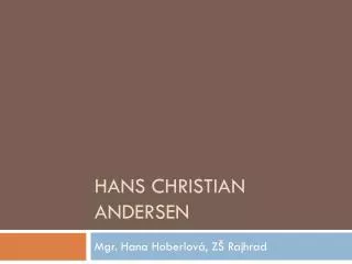 hans christian andersen