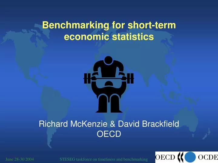 benchmarking for short term economic statistics