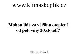 www klimaskeptik cz