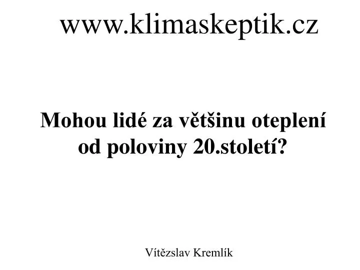 www klimaskeptik cz