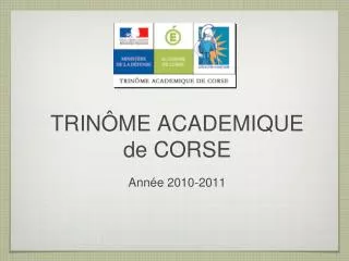trin me academique de corse