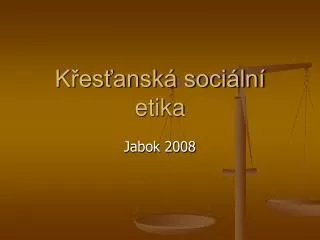 k es ansk soci ln etika