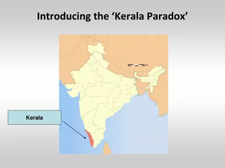 introducing the kerala paradox