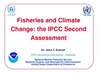 Fisheries and Climate Change: the IPCC Second Assessment