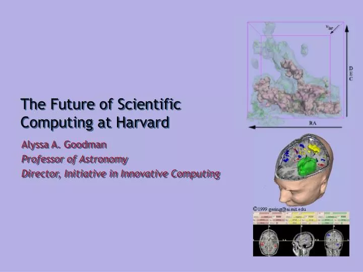 the future of scientific computing at harvard