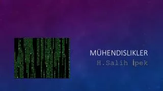 m hendislikler