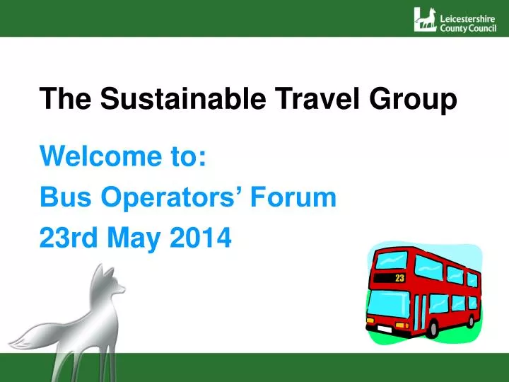 the sustainable travel group