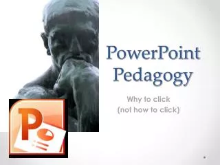 PowerPoint Pedagogy