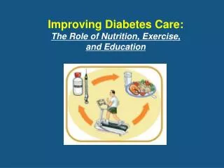 Improving Diabetes Care: The Role of Nutrition, Exercise, and Education