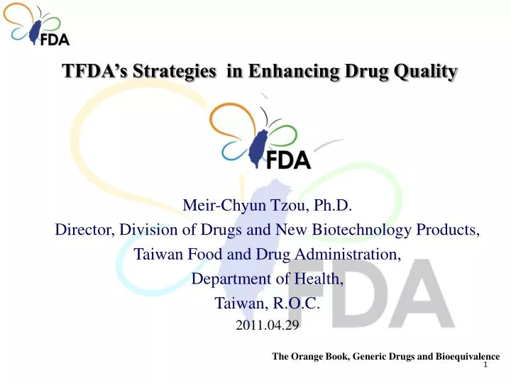 tfda s strategies in enhancing drug quality