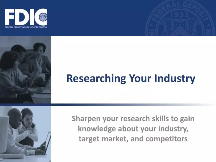 researching your industry