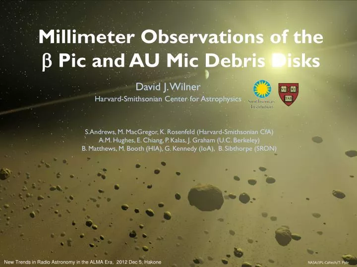 millimeter observations of the b pic and au mic debris disks