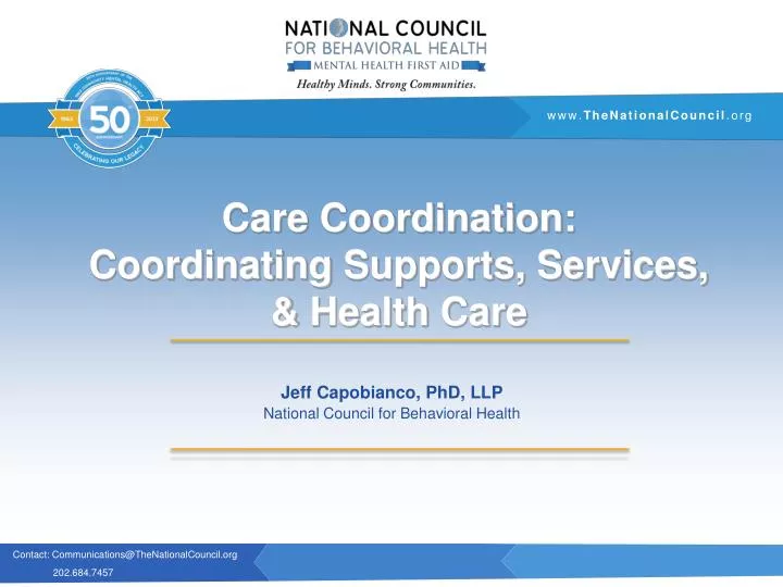 care coordination coordinating supports services health care