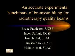 An accurate experimental benchmark of bremsstrahlung for radiotherapy quality beams
