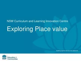 NSW Curriculum and Learning Innovation Centre