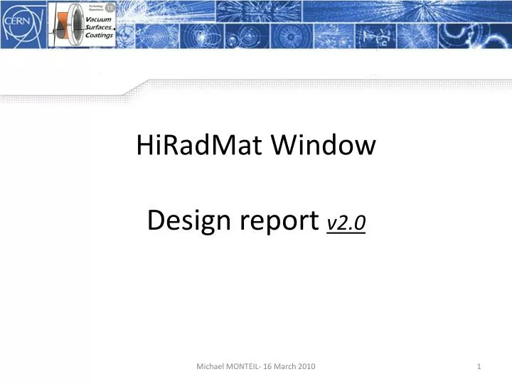 hiradmat window design report v2 0