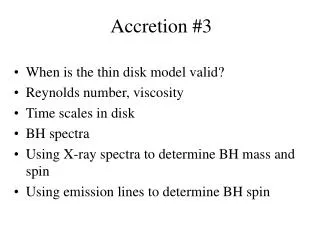 Accretion #3