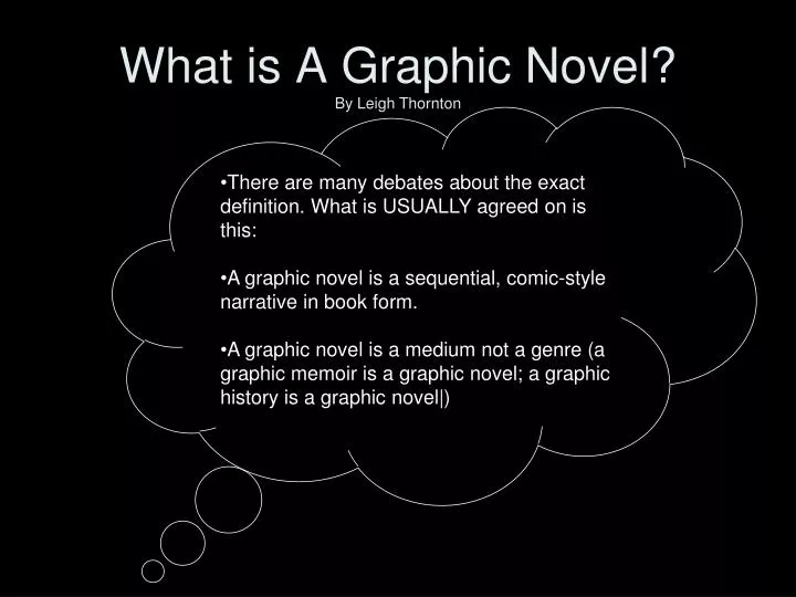what is a graphic novel by leigh thornton
