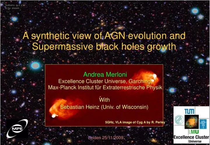 a synthetic view of agn evolution and supermassive black holes growth