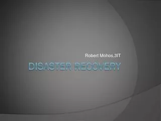 robert mohos 3it