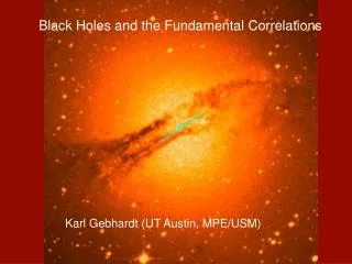 Black Holes and the Fundamental Correlations