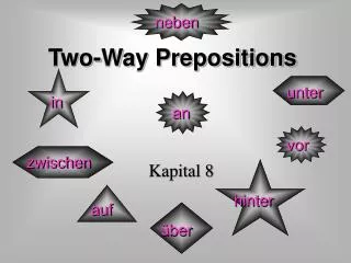 two way prepositions