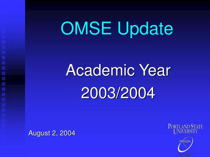 omse update