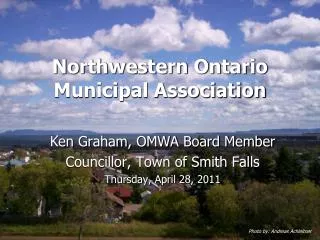 Northwestern Ontario Municipal Association