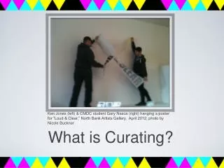 What is Curating?
