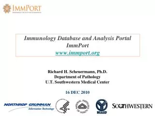 Immunology Database and Analysis Portal ImmPort immport