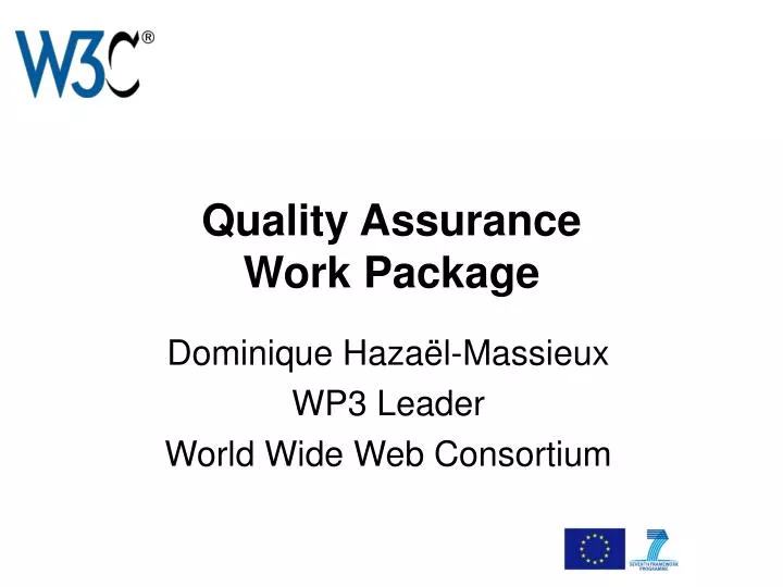 dominique haza l massieux wp3 leader world wide web consortium