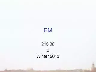 213.32 6 Winter 2013