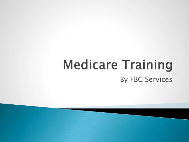 medicare training