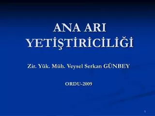 ana ari yet t r c l