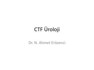 ctf roloji