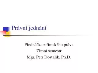 pr vn jedn n