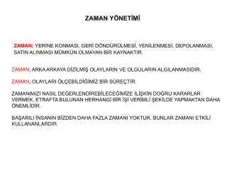 zaman y net m
