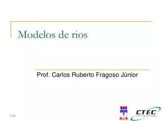 modelos de rios
