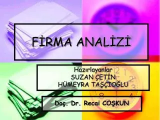 f rma anal z