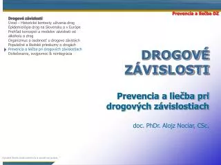 drogov z vislosti