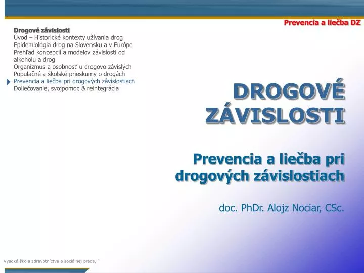 drogov z vislosti