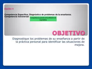 objetivo