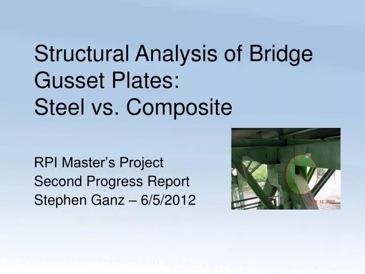 rpi master s project second progress report stephen ganz 6 5 2012