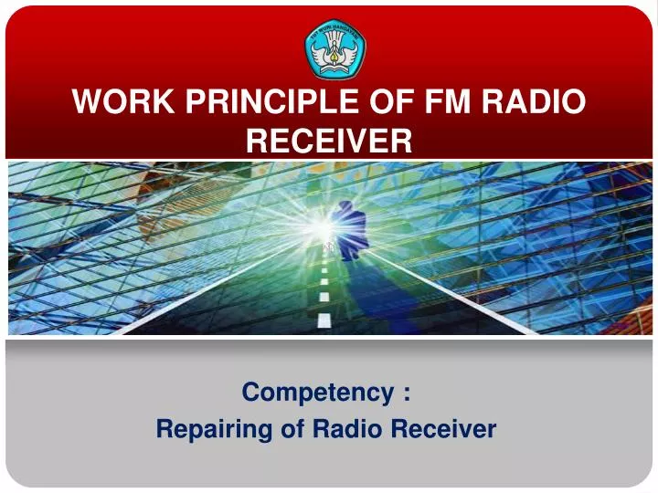 work principle of fm radio receiver