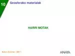 Harri magmatikoak - slide 1