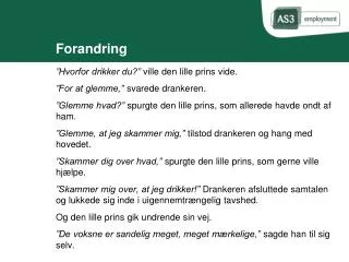 forandring