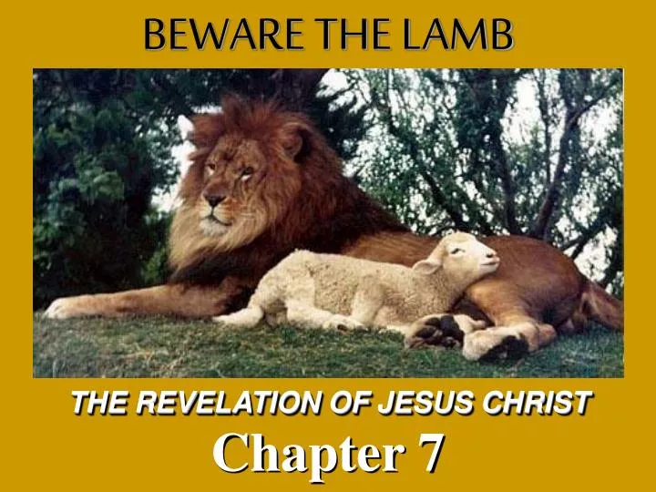 the revelation of jesus christ