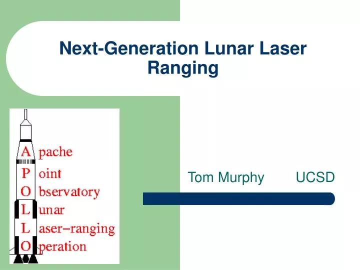 next generation lunar laser ranging