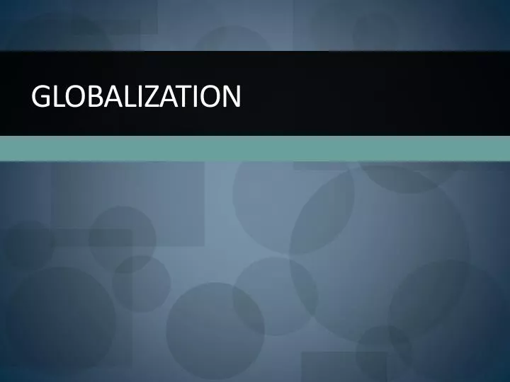 globalization