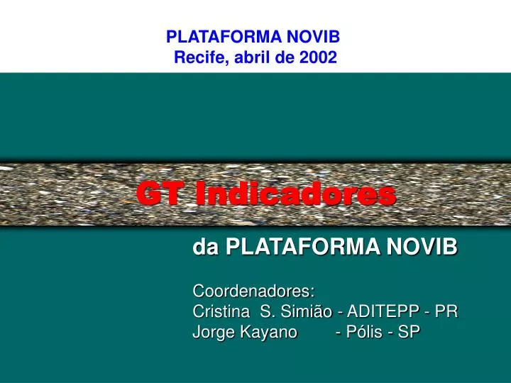 gt indicadores